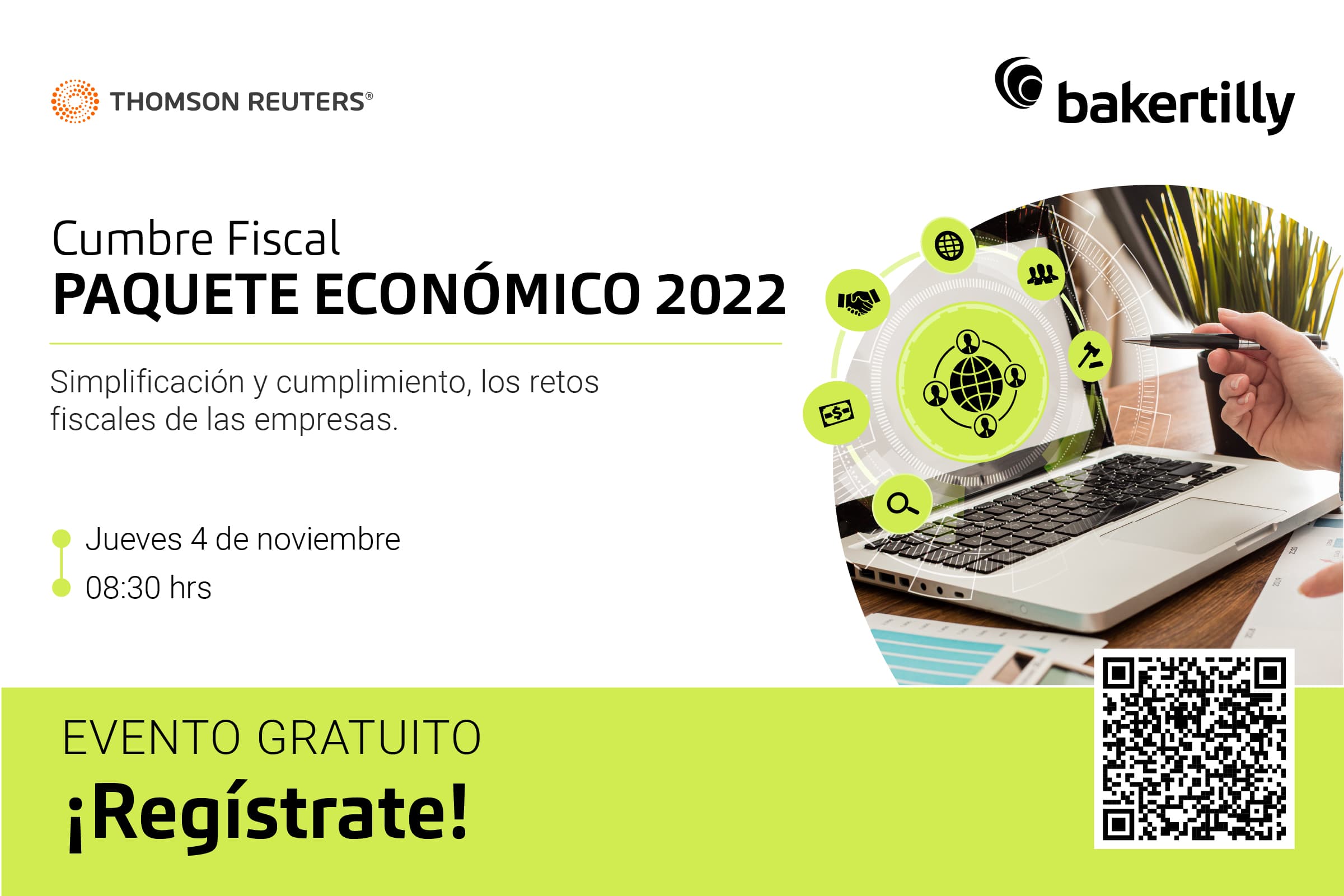 Evento Cumbre Fiscal, Paquete Económico 2022 - Baker Tilly